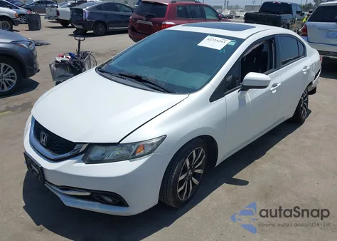 2014 Honda Civic Ex-L из США, поврежденный, VIN 19XFB2F97EE210907